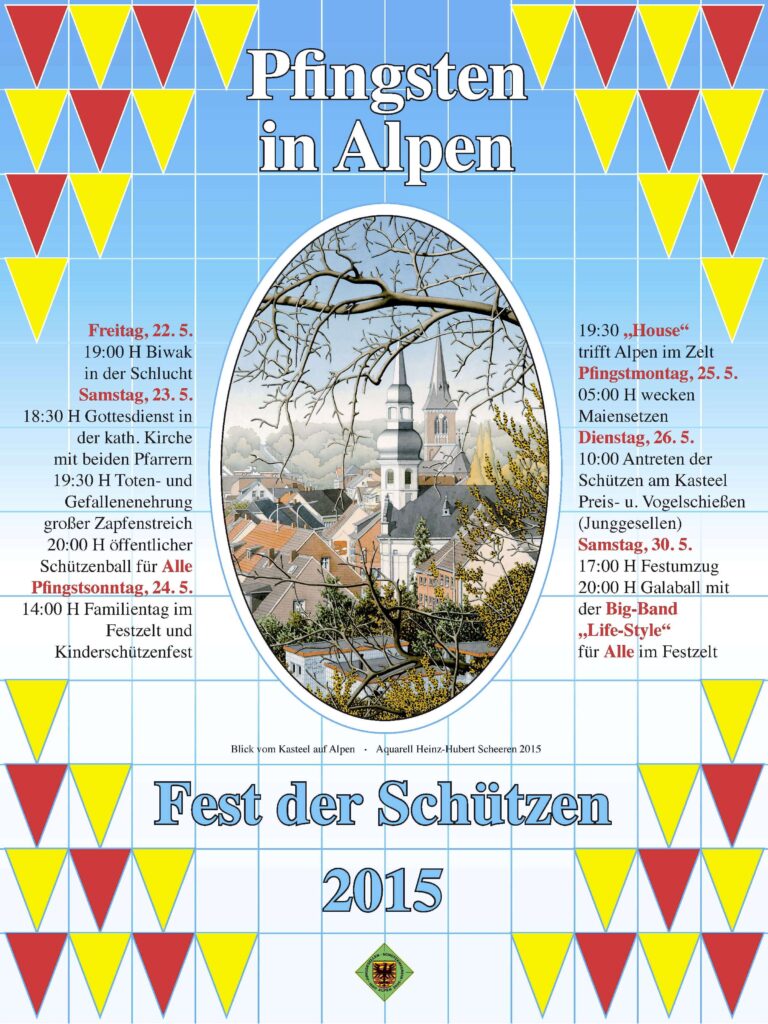 Pfingsten in Alpen 2015